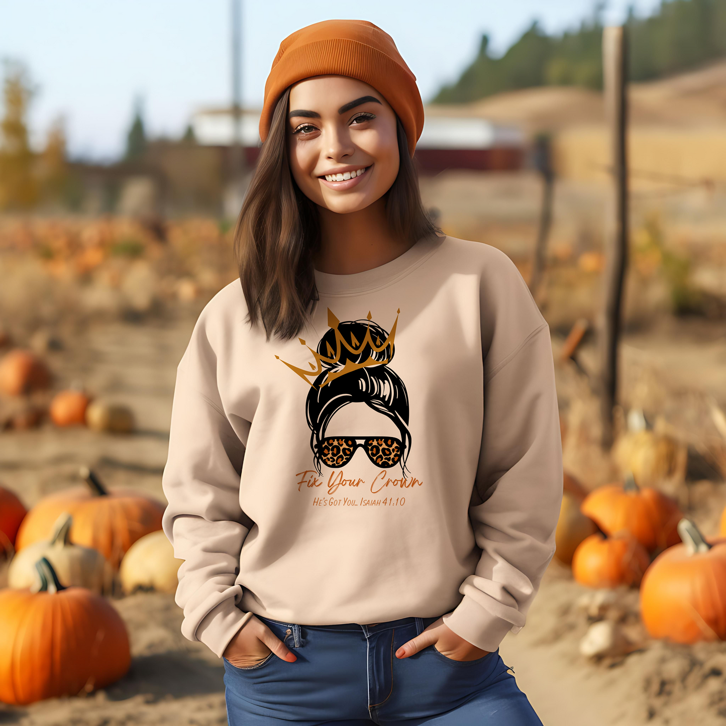 Fix Your Crown Classic Unisex Crewneck Sweatshirt | Gildan® 18000