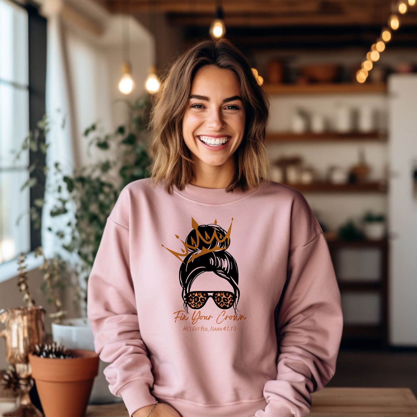 Fix Your Crown Classic Unisex Crewneck Sweatshirt | Gildan® 18000